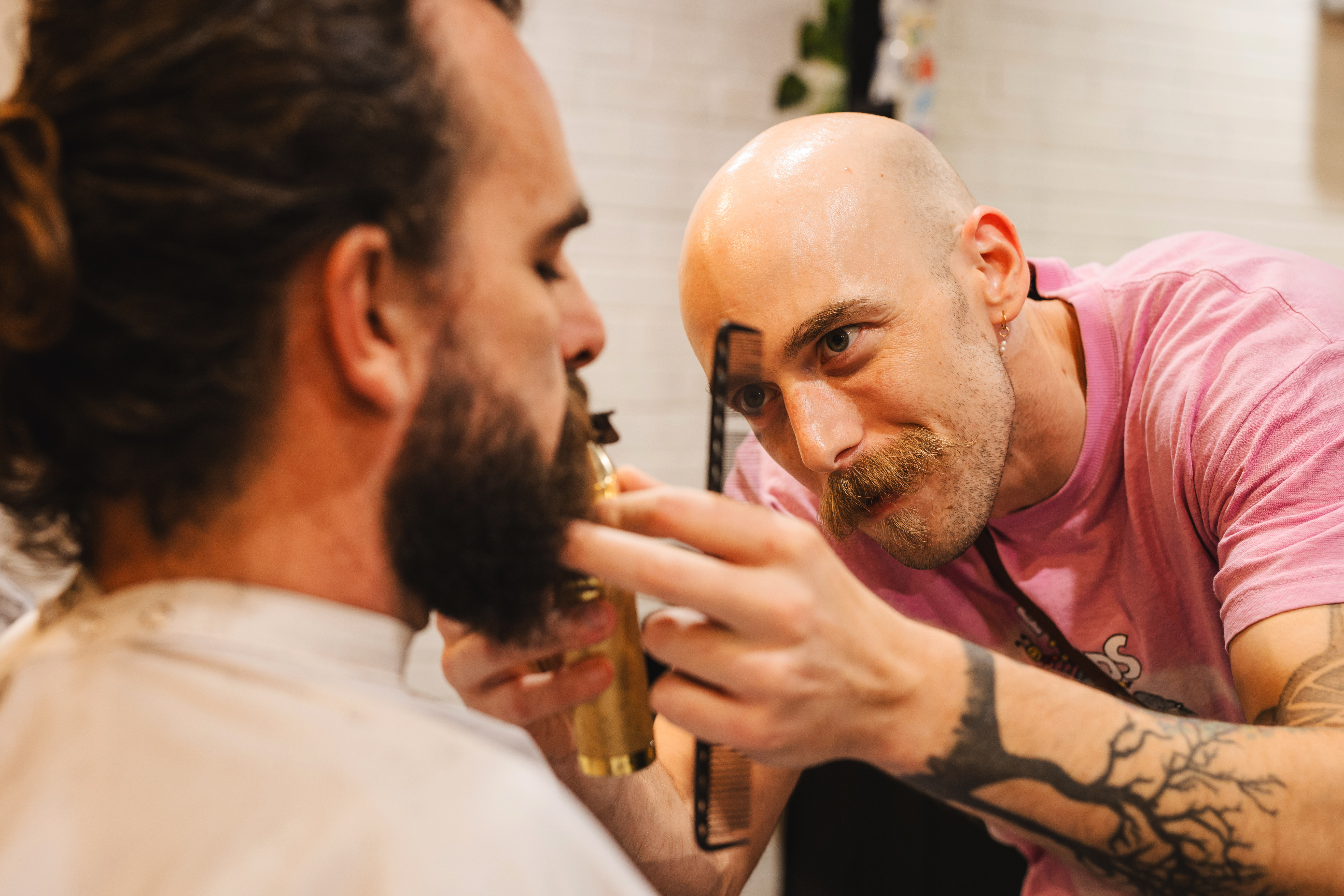 Portrait of Dan from The Barber & Co. Coffs Harbour.